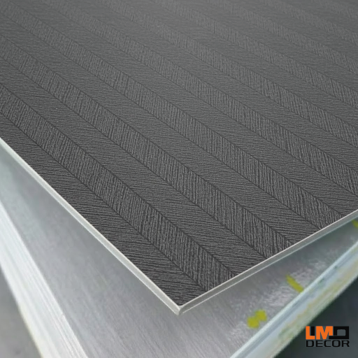 Minimalist WPC Wood Veneer Panel 3000mm Linear Slat Cladding factory Minimalist WPC Wood Veneer Panel 3000mm Linear Slat Cladding factory